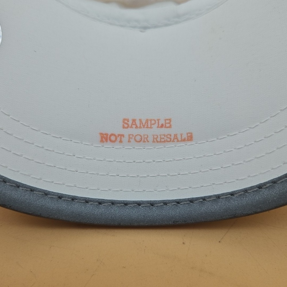 RARE NFL Equipment Hat Cap Sample Not For Resale Reebok White - Picture 2 of 8